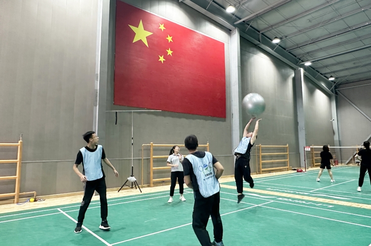 員工趣味運動會-趣味排球